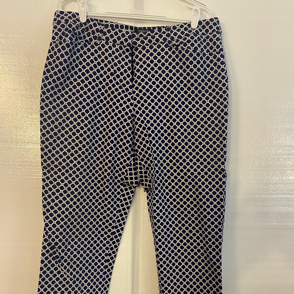 Chadwick’s of Boston blue and white size 14 pants
